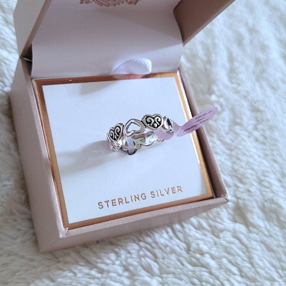Annika Witt Sterling Silver🤍 Eternal♾️ Hearts💕 Ring💍 - NIB - Picture 3 of 15